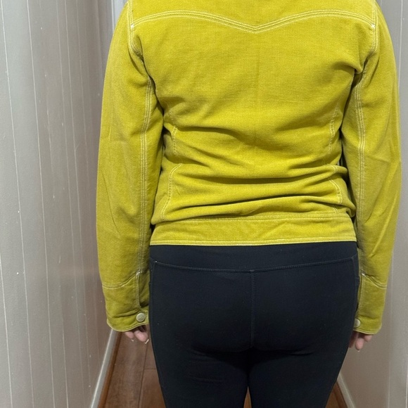 Mcloudveil Olive Green Suede Jacket - Picture 6 of 9